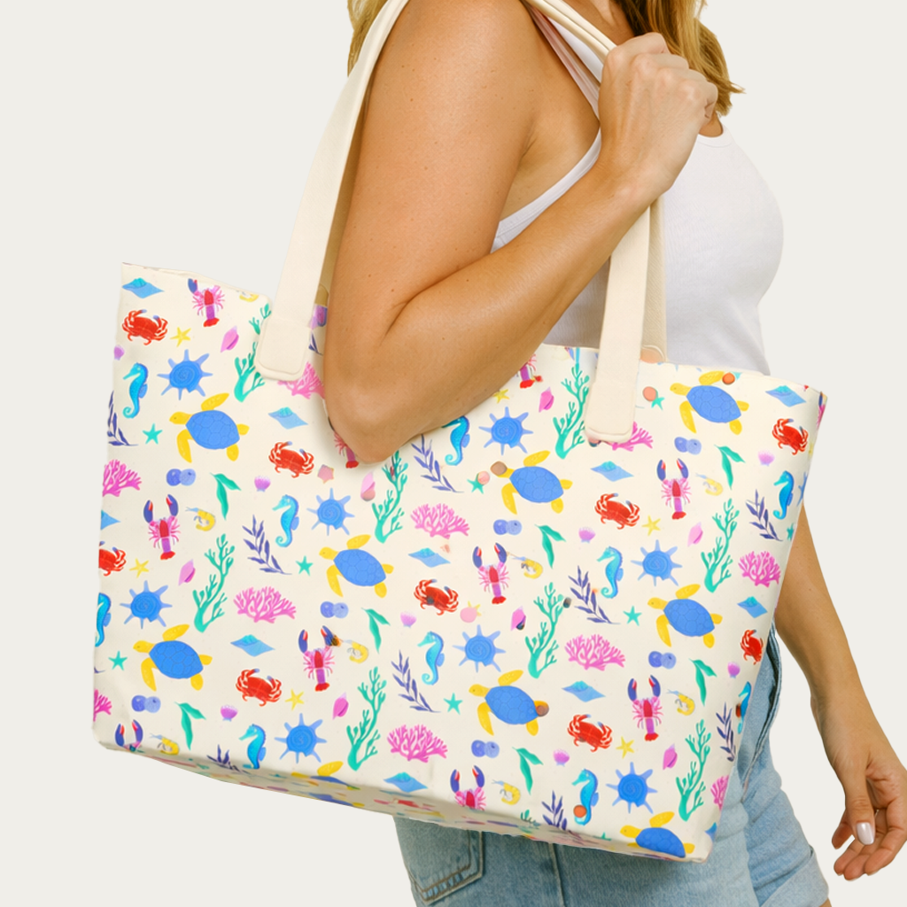 Shells Tuff Totes