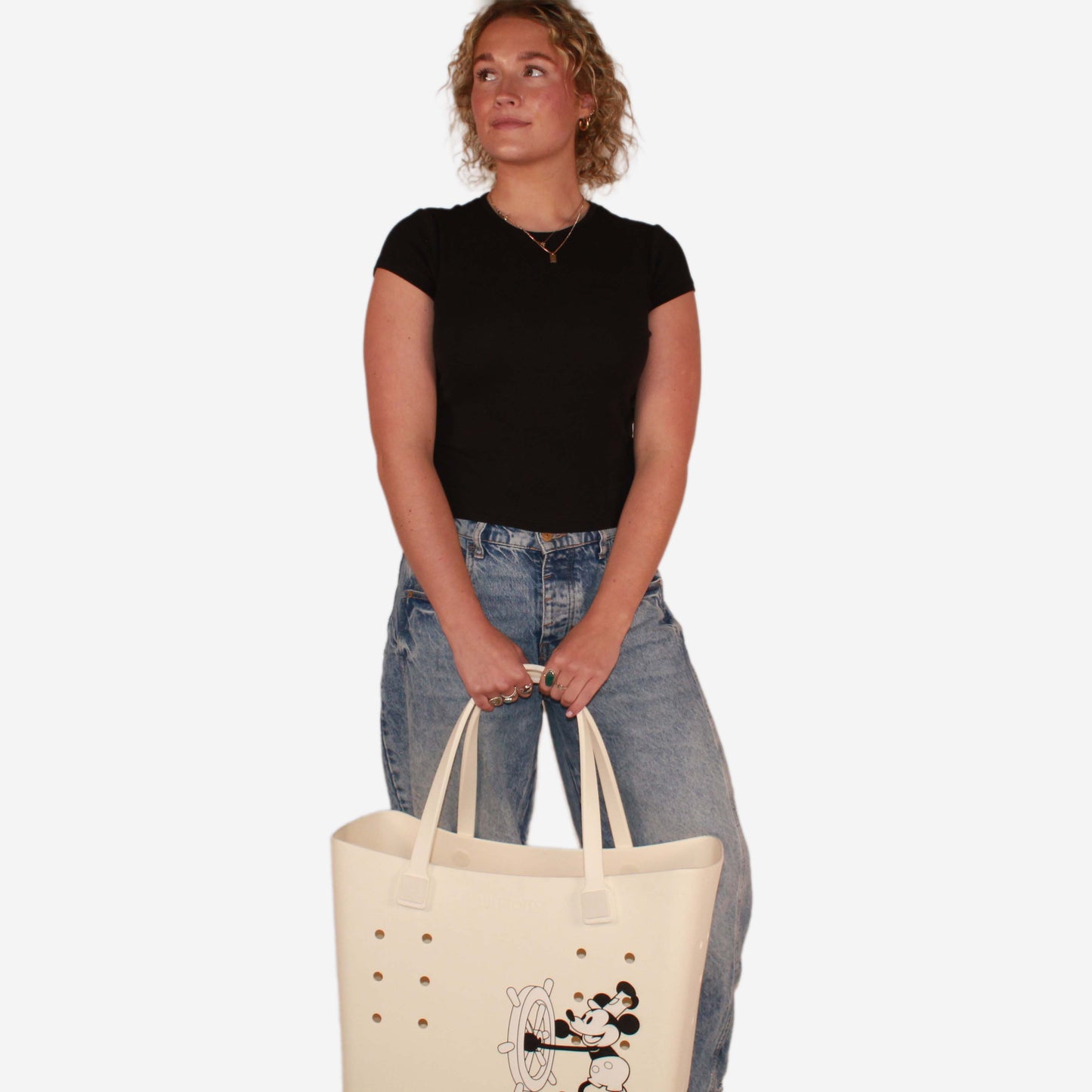 Steamboat Willie Tuff Tote (Cream)