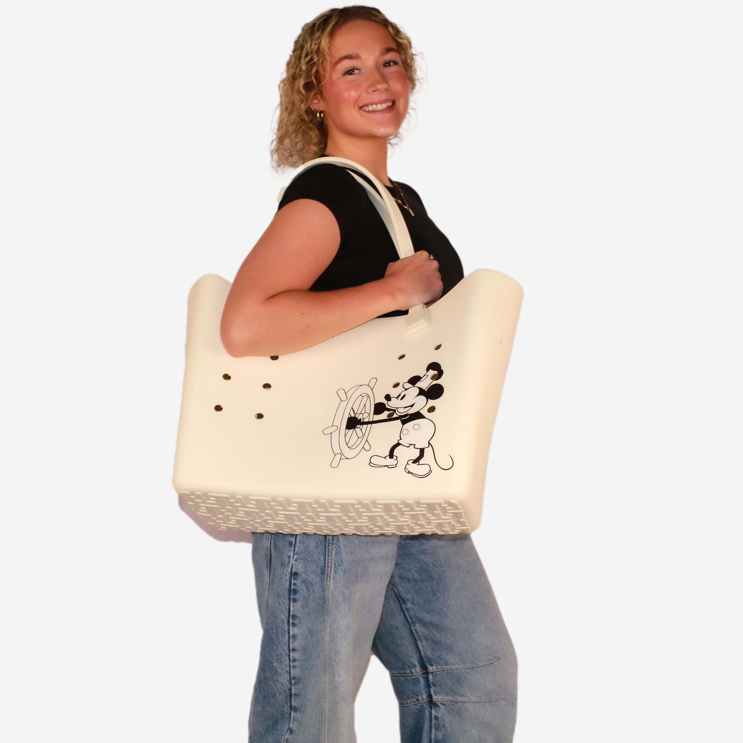 Steamboat Willie Tuff Tote (Cream)