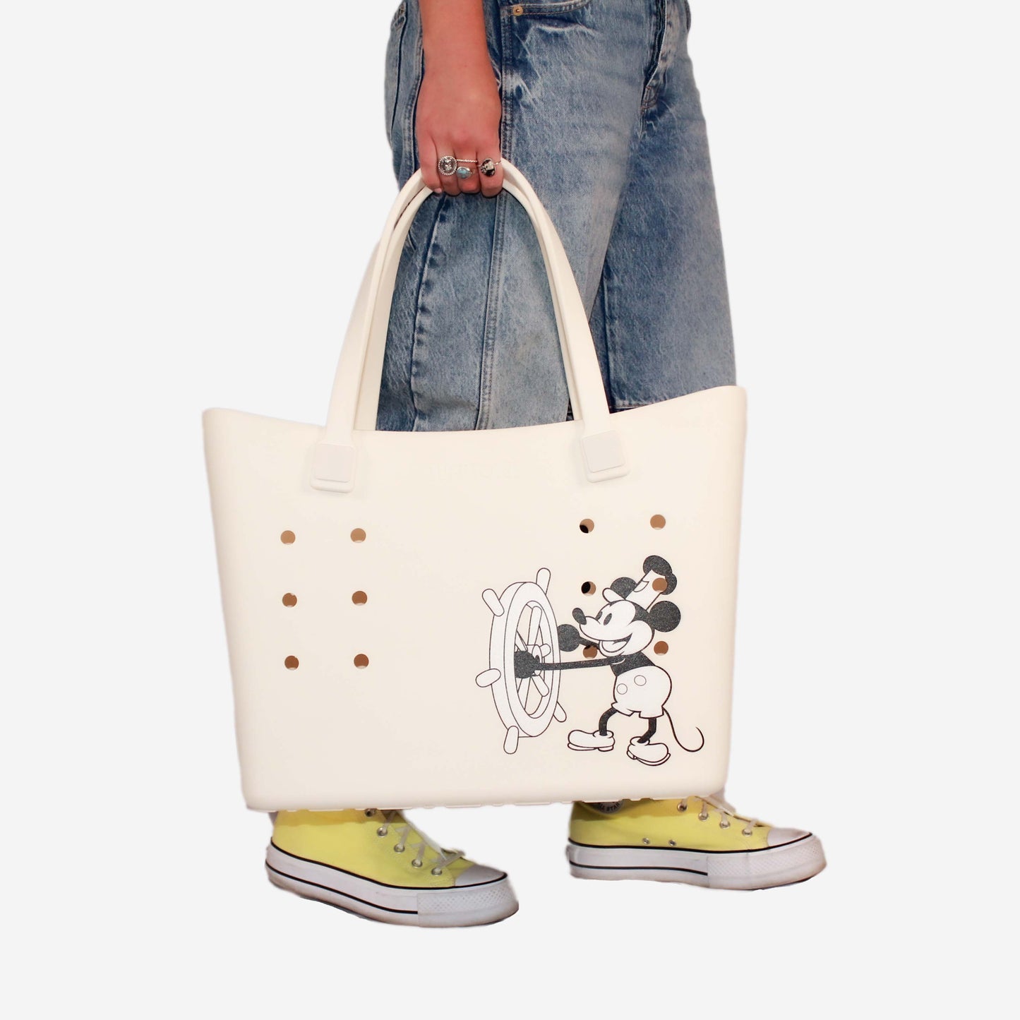 Steamboat Willie Tuff Tote (Cream)