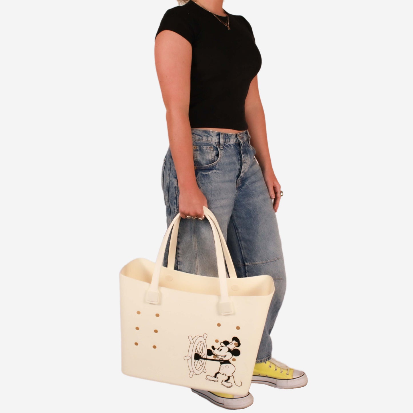 Steamboat Willie Tuff Tote (Cream)