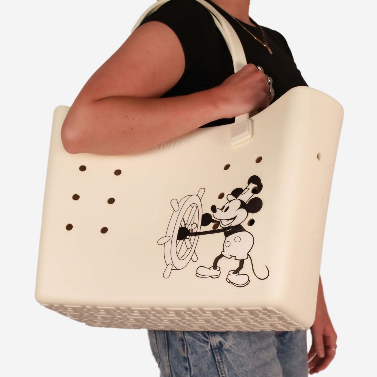 Steamboat Willie Tuff Tote (Cream)