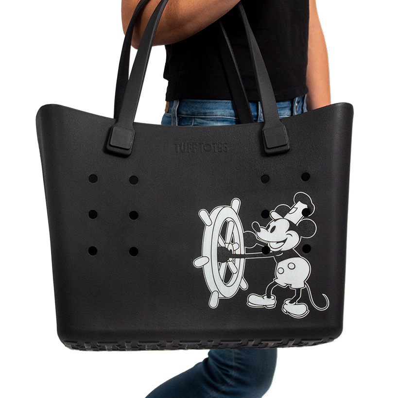 Steamboat Willie Tuff Tote (Black)