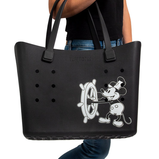 Steamboat Willie Tuff Tote (Black)