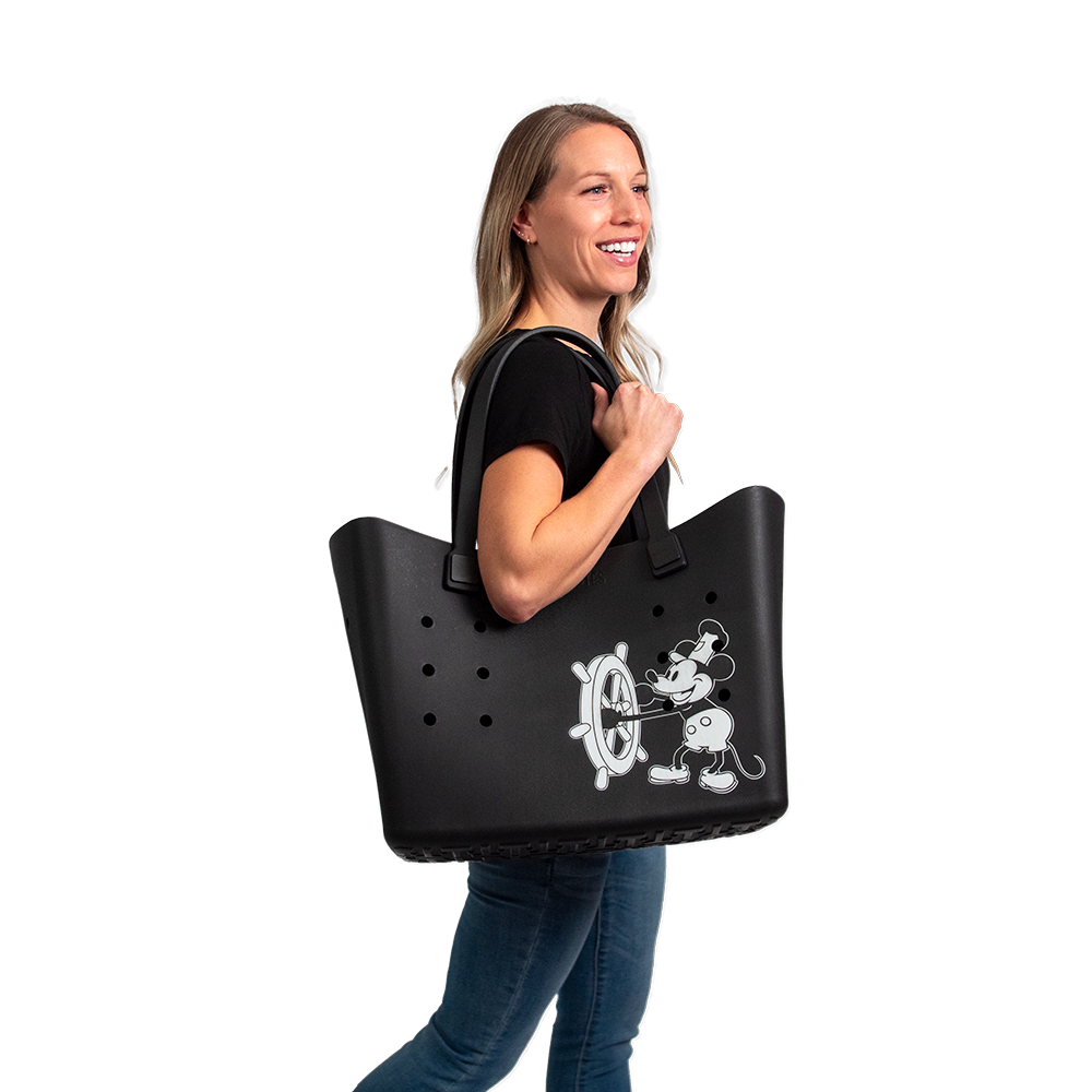 Steamboat Willie Tuff Tote (Black)