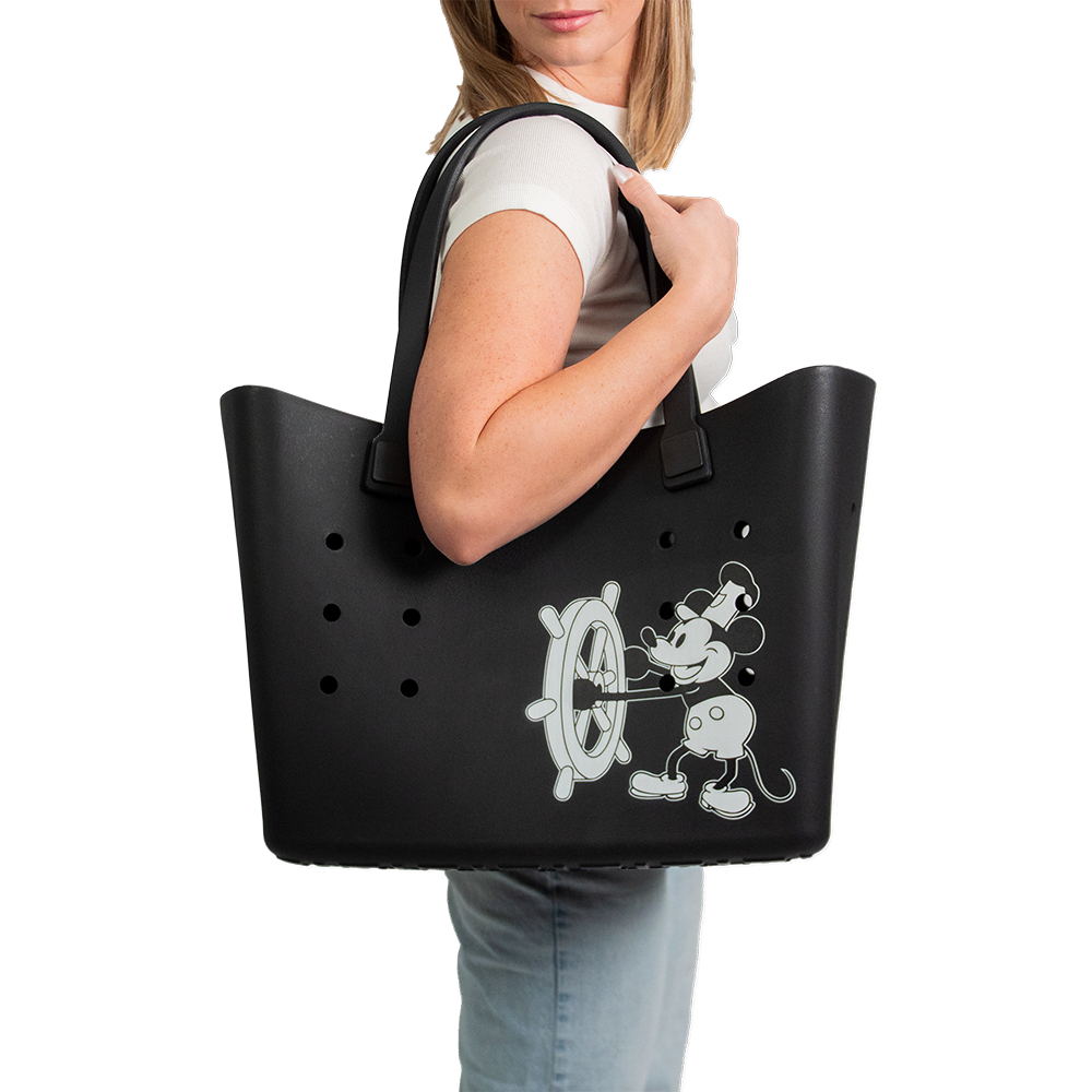 Steamboat Willie Tuff Tote (Black)