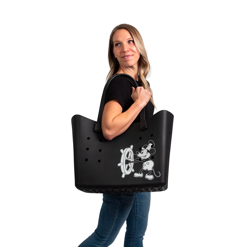 Steamboat Willie Tuff Tote (Black)